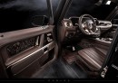 Merceces-AMG G63 Gets Steampunk Copper Etched Look from Carlex