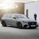 Mercedes-AMG E 63 S E Performance Estate rendering by kelsonik