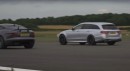 Mercedes-AMG E63 Wagon Races Jaguar F-Type SVR, National Pride Gets Bruised