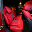 Mercedes-AMG G 63 Satin Brushed Red on Forgiato 24s for sale by Champion Motoring