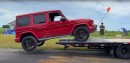 Mercedes-AMG G 63 Jumping Off the Trailer