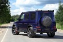 Mercedes-AMG G63 Gets Inferno Blue Carbon Treatment from Topcar