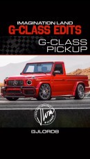 Mercedes-AMG GT 63 G-Class Ute rendering by jlord8