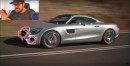 Mercedes-AMG GT Gets Turned into a Mid-Engined Supercar, Looks Like a Porsche 911