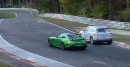 Mercedes-AMG GT R Attacks 2018 Audi Q3 Prototype on Nurburgring