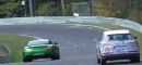 Mercedes-AMG GT R Attacks 2018 Audi Q3 Prototype on Nurburgring