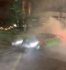 Mercedes-AMG GT R Doing Donuts