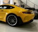 Tuned Mercedes-AMG GT R goes for Solarbeam yellow PPF wrap at opus_innovation on Instagram
