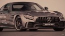 Mercedes-AMG GT R vs. C63 S vs. A45 S speed comparison on Motor
