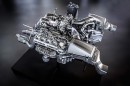 Mercedes-AMG GT M178 biturbo V8 engine