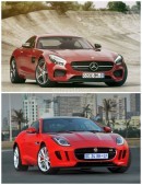Mercedes AMG GT vs Jaguar F-Type Coupe