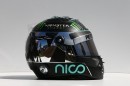 Nico Rosberg's Helmet