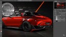 Mercedes-AMG PureSpeed rendering by Theottle