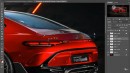 Mercedes-AMG PureSpeed rendering by Theottle