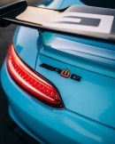 McDonald's badge on Mercedes-AMG GT