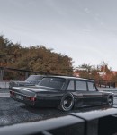 Mercedes-Benz 600 Pullman limousine and pickup CGI by al.yasid