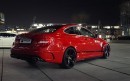 Mercedes-Benz C-Class Coupe with Prior Design Wide Body Kit