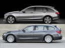 Mercedes-Benz C-Class T-Modell S205 vs BMW 3 Series Touring F31