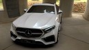 Mercedes-Benz Coupe x Cabriolet CLE rendering by Evren Ozgun Spy Sketch