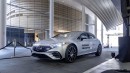 2022 Mercedes EQS with INTELLIGENT PARK PILOT