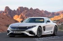 Mercedes-Benz EQ SLS AMG rendering