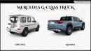 Mercedes-Benz EQG pickup truck design study by Digimods DESIGN