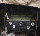 This Mercedes-Benz has been sitting in a military tent for 10 years