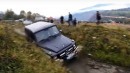Mercedes-Benz G-Class gets offroad-trashed in Ukraine
