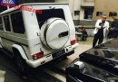 Mercedes-Benz G500 collision in China