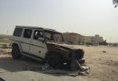 Mercedes-Benz G63 AMG Burns Down in Saudi Arabia