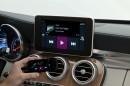 Apple CarPlay in Mercedes-Benz C-Class W205