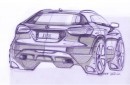 Mercedes-Benz GLA Sketch