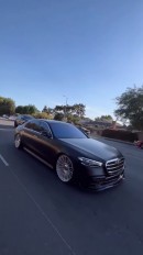 Mercedes-Benz S 580 Satin Black AGL63 by R1 Motorsport and AG Luxury
