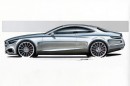 Mercedes-Benz S-Class Coupe Sketches