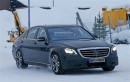 Mercedes-Benz S-Class facelift spy shots