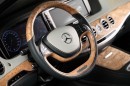 Mercedes-Benz S600 Guard tuned by Topcar: steering wheel