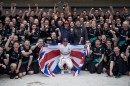 Lewis Hamilton and the Mercedes-AMG F1 team