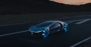 The Vision AVTR is a fully functional prototype by Mercedes-Benz, fully-electric, autonomous and almost a living organism