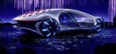 Mercedes-Benz Vision AVTR Coupe Rendering