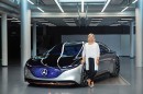 Mercedes-Benz Vision EQS concept