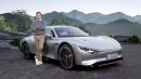 Markus Schaefer and the Mercedes-Benz VISION EQXX