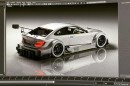 W204 Mercedes-Benz C 63 GT3 AMG virtual prototype by 722_modeing on Instagram