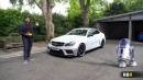 Mercedes-Benz C63 AMG Coupe Black Series gets peelable Solarbeam Yellow and interior retrim on RBR