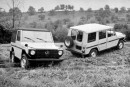 Mercedes-Benz G-Wagen test mule, in 1975