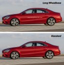 Mercedes CLA LWB rendering