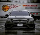 Mercedes E-Class Coupe Gets Insane Camber in Japan Because Stance Is Life