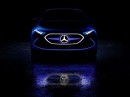 Mercedes EQ A Concept Teaser Looks Like the Scirocco EV Volkswagen Wants
