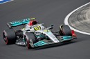 Lewis Hamilton on Track At the French GP