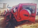 Mercedes G63 AMG Disintegrated in Saudi Arabia Crash
