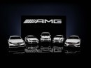 Mercedes-AMG White Series scale models